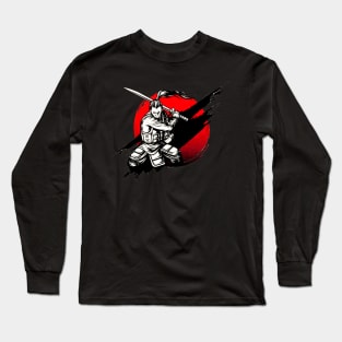 Samurai Egiyulia Japanese Long Sleeve T-Shirt